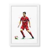 Liverpool | Xabi Alonso Art Print