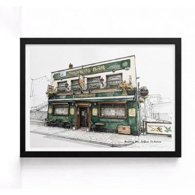 Maddens Bar | Belfast | Pub Art