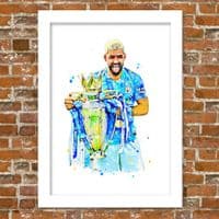 MANCHESTER CITY - AGUERO PREMIER LEAGE