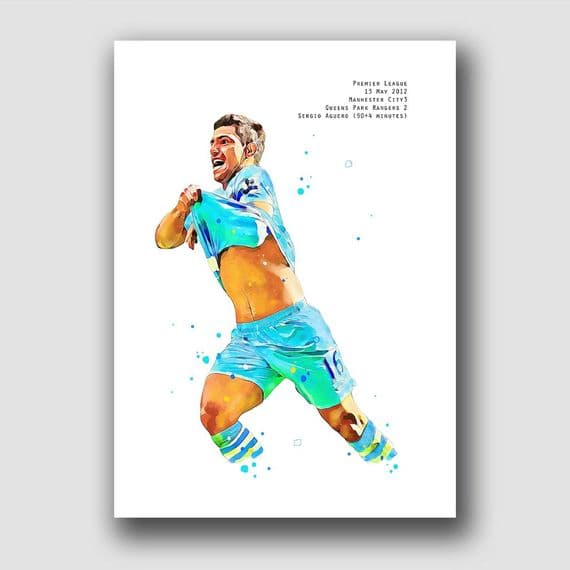 MANCHESTER CITY - AGUERO V QPR