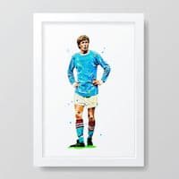 Manchester City | Colin Bell Art Print