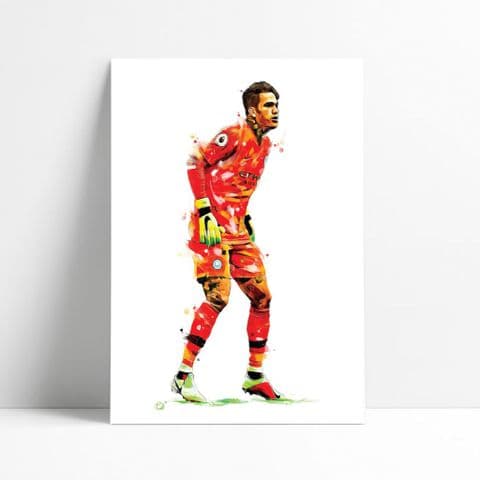 Manchester City | Ederson Art Print