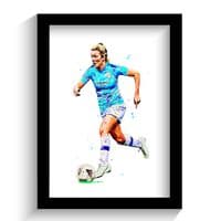 Manchester City |  Lauren Hemp Art Print