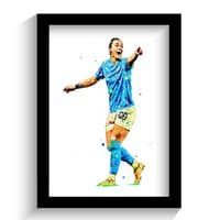 Manchester City |  Lucy Bronze Art Print