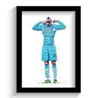 Manchester City | Mario Balotelli Art Print