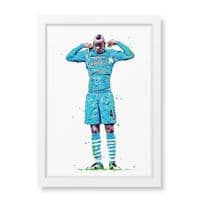 Manchester City | Mario Balotelli Art Print