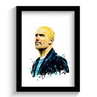 Manchester City | Pep Guardiola Art Print