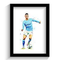 Manchester City | Phil Foden Art Print