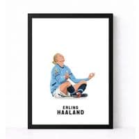 Manchester City Print | Erling Haaland
