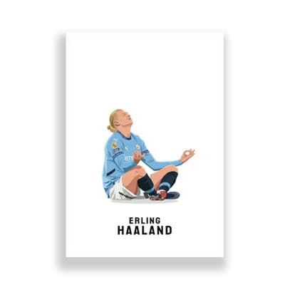 Manchester City Print | Erling Haaland