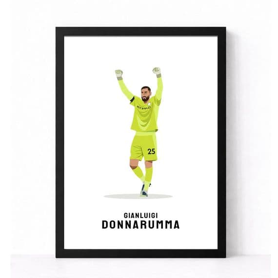 Manchester City Print | Gianluigi Donnarumma