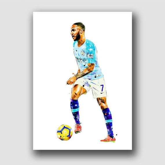 MANCHESTER CITY - RAHEM STERLING