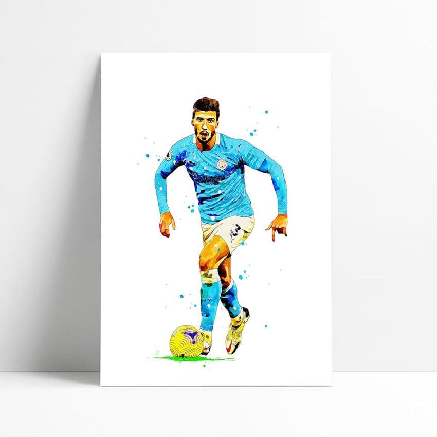 Manchester City | Ruben Dias Art Print