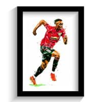 Manchester United | Aaron Wan Basaka Art Print