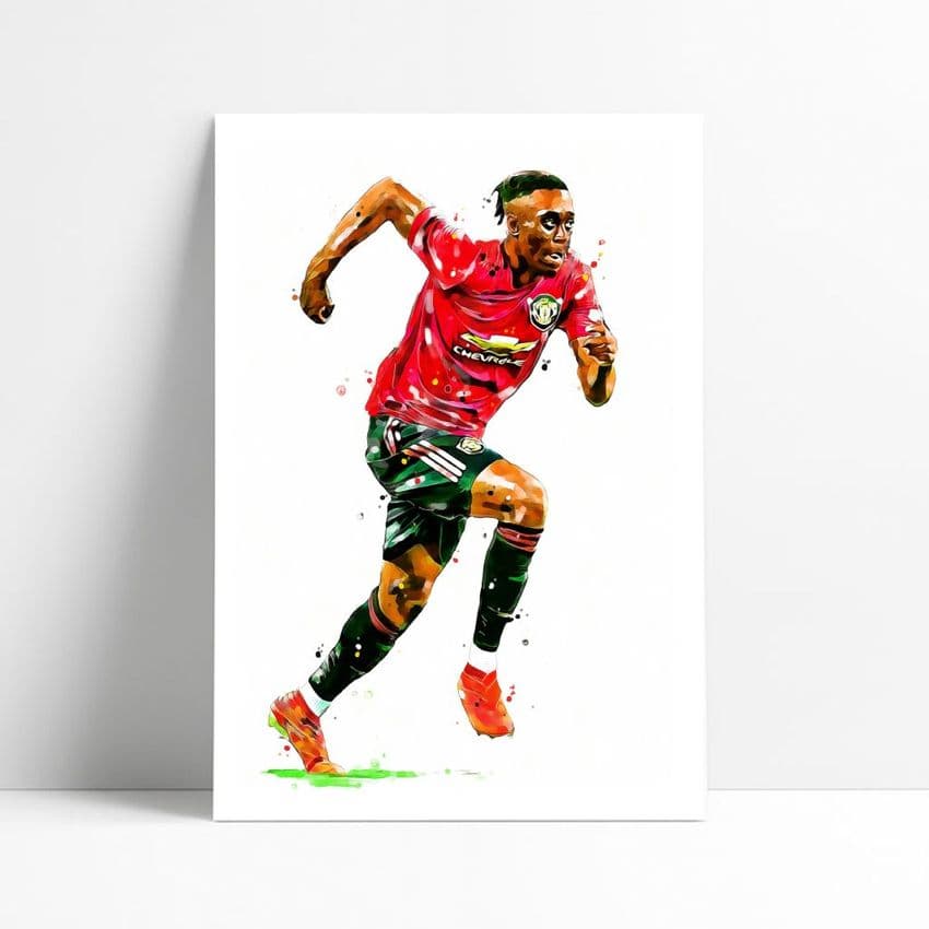 Manchester United | Aaron Wan Basaka Art Print