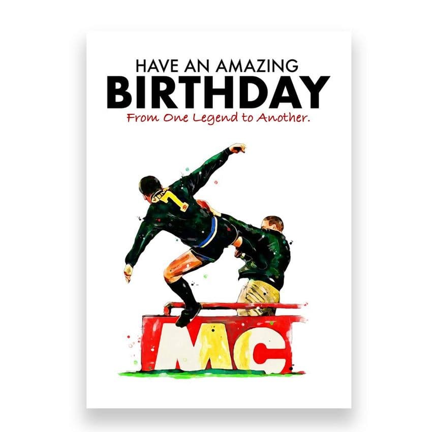 Manchester United Birthday Card | Eric Cantona (2)