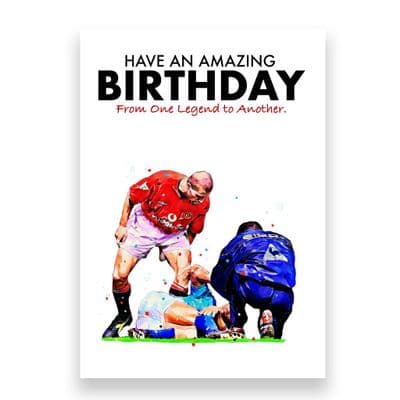 Manchester United Birthday Card | Roy Keane (2)