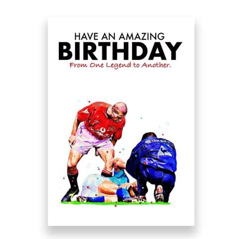 Manchester United Birthday Card | Roy Keane (2)
