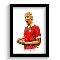 Manchester United | Bobby Charlton Art Print
