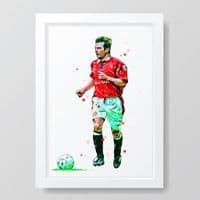 Manchester United | Brian McClair Art Print
