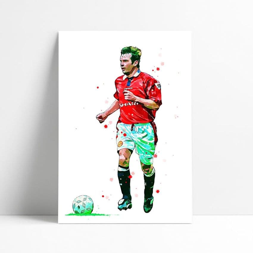 Manchester United | Brian McClair Art Print