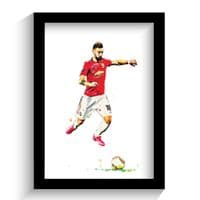 Manchester United | Bruno Fernandes Art Print (2)