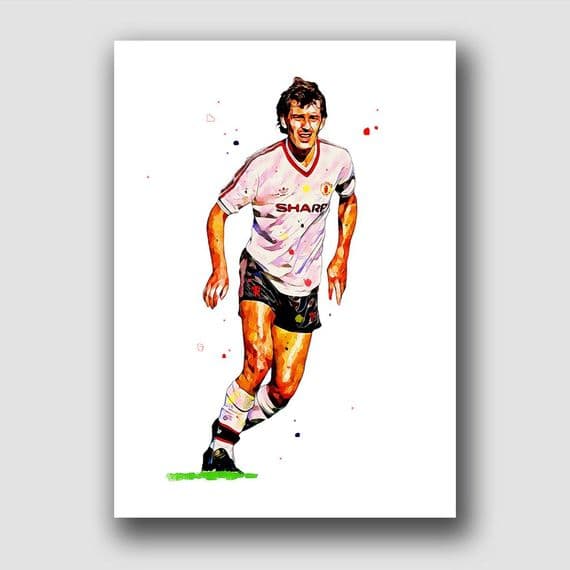 MANCHESTER UNITED - BRYAN ROBSON.