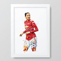 Manchester United |  Christen Press Art Print