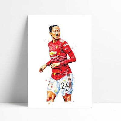 Manchester United |  Christen Press Art Print