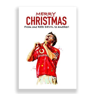 Manchester United Christmas Card | Gary Neville