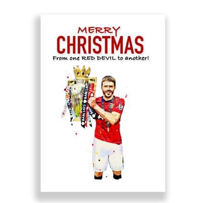 Manchester United Christmas Card | Rasmus Holland