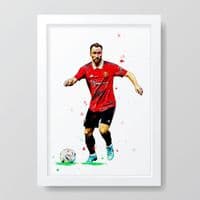 Manchester United | Cristian Eriksen Art Print