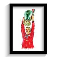 Manchester United | David Beckham Art Print (1)
