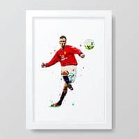 Manchester United | David Beckham Art Print (2)