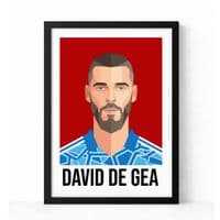 MANCHESTER UNITED | DAVID DE GEA  | MODERN ART PRINT