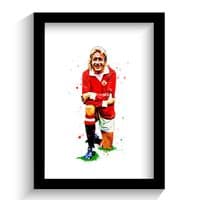 Manchester United | Dennis Law Art Print