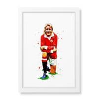 Manchester United | Dennis Law Art Print