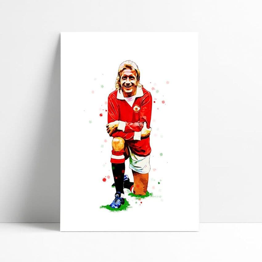 Manchester United | Dennis Law Art Print