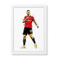 Manchester United | Diogo Dalot Art Print