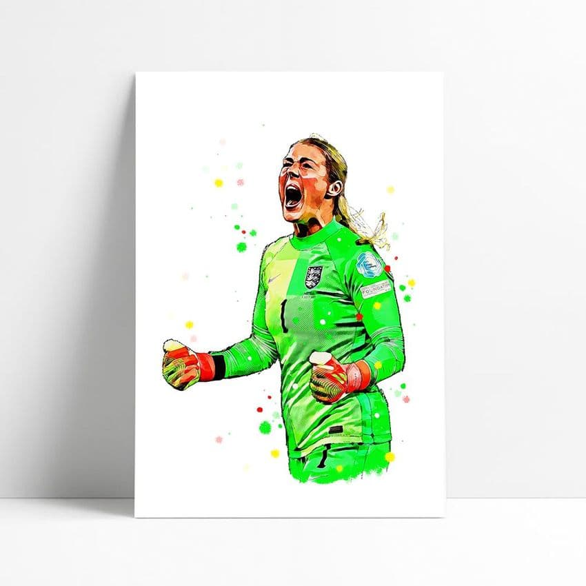 Manchester United |  England | Mary Earps Art Print