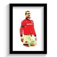 Manchester United | Eric Cantona Art Print
