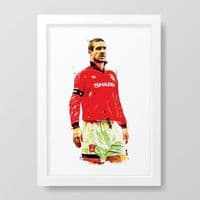Manchester United | Eric Cantona Art Print