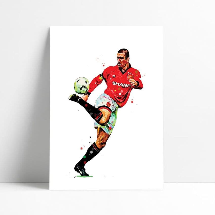Manchester United | Eric Cantona Art Print  (1)