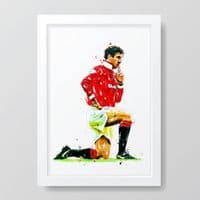 Manchester United | Eric Cantona Art Print (3)