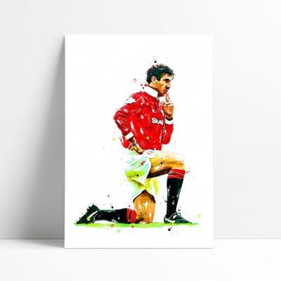 Manchester United | Eric Cantona Art Print (3)