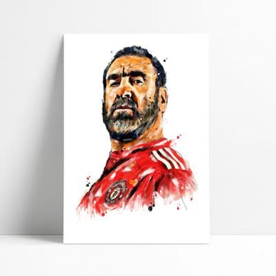 Manchester United | Eric Cantona Art Print (4)