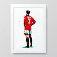 Manchester United | Eric Cantona Art Print (5)