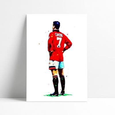 Manchester United | Eric Cantona Art Print (5)