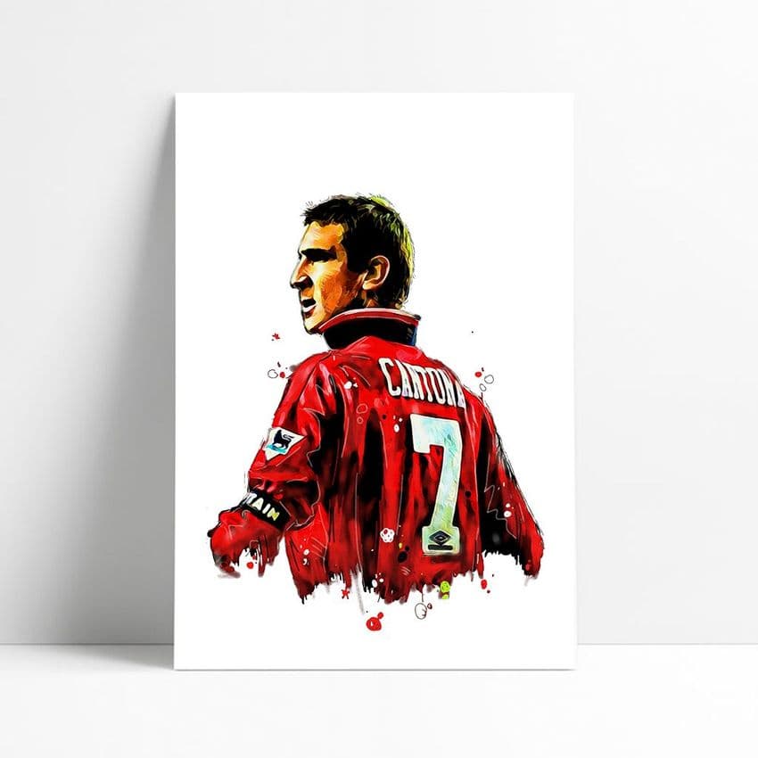 Manchester United | Eric Cantona Art Print (6)