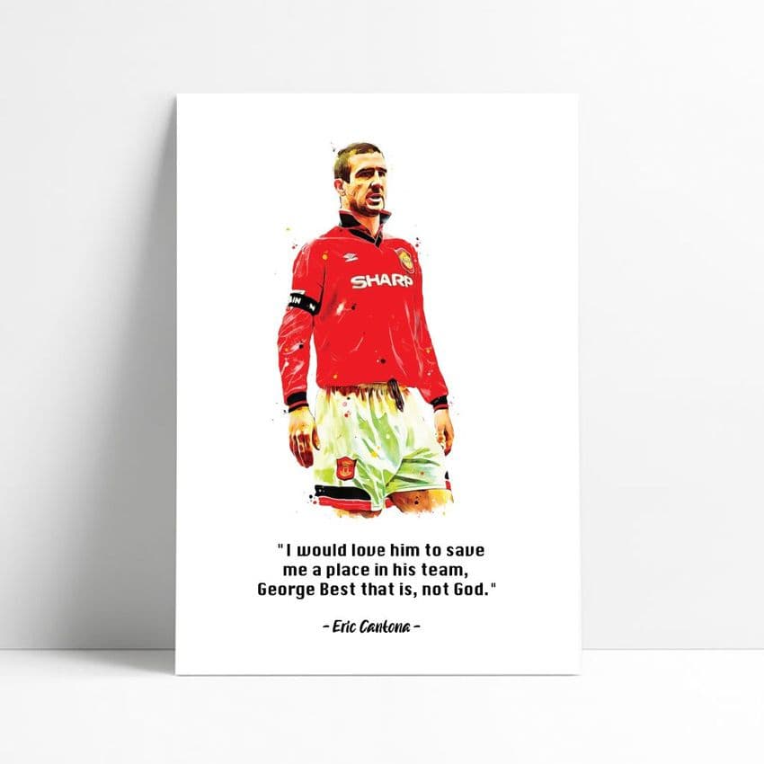 Manchester United | Eric Cantona Quote | On George Best!